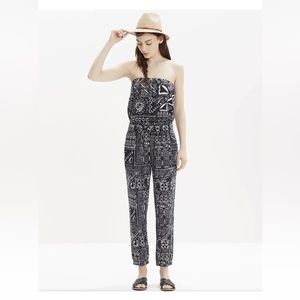 Madewell Kingston Coverup Jumpsuit Large